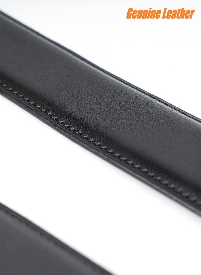 TACNEX Mechanic Belt Buckleless No Scratch Genuine Leather Belt 1 3/8" Wide Hook & Loop Closure for Technician Movers Industrial Work Travel Black L - Image 5